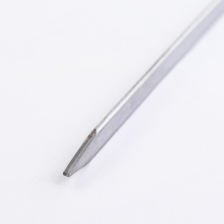 Шампур нержавеющий 670*12*3 мм с деревянной ручкой в Магасе
