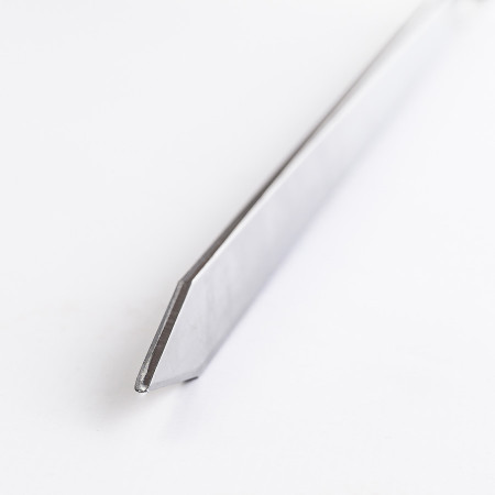 Шампур нержавеющий 620*12*3 мм с деревянной ручкой в Магасе