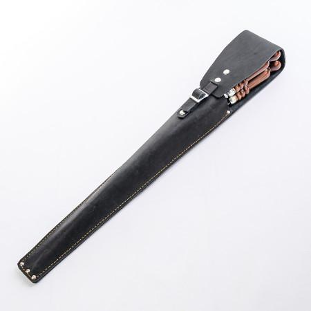 A set of skewers 670*12*3 mm in a black leather case в Магасе