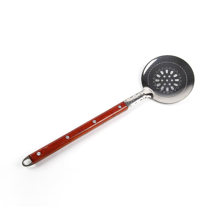 Skimmer stainless 40 cm with wooden handle в Магасе