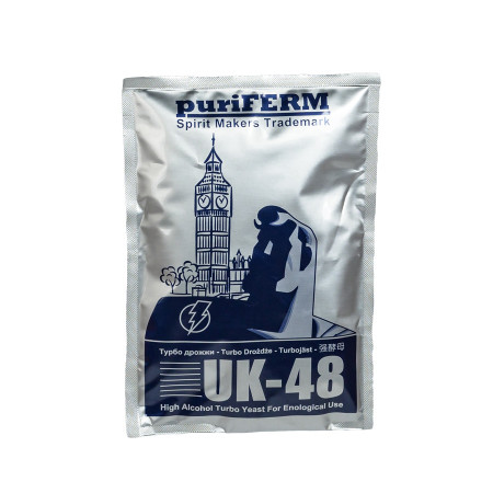 Turbo Yeast alcohol Puriferm UK-48 TURBO (128 gr) в Магасе