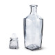 Бутылка (штоф) "Элегант" стеклянная 0,5 литра с пробкой  в Магасе
