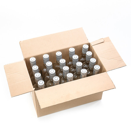 20 bottles "Flask" 0.5 l with guala corks in a box в Магасе